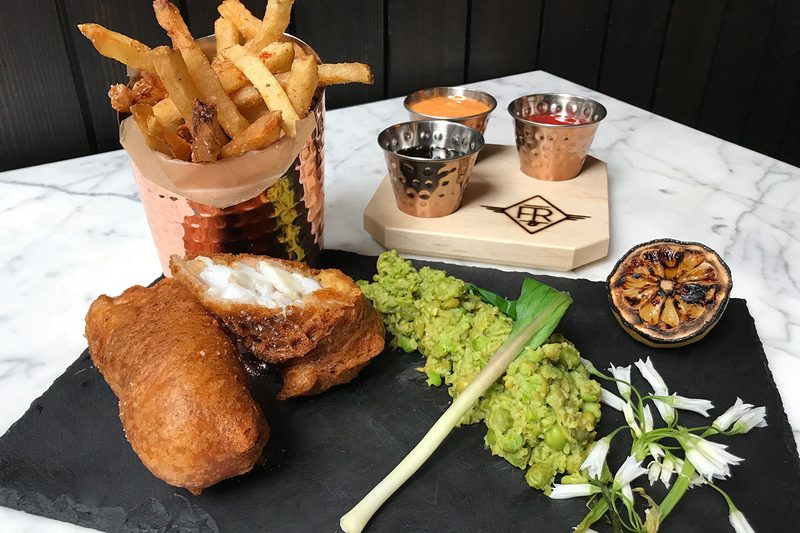 scorpion fish and chips fine and rare