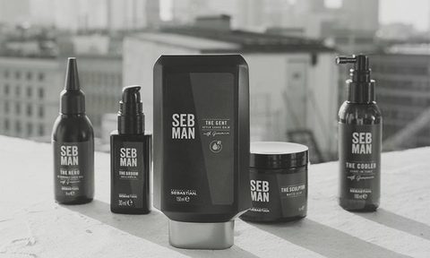 seb man professional hair care grooming product shot feature