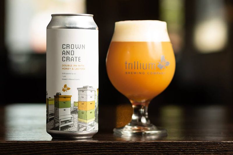 Trillium Brewing Company cans