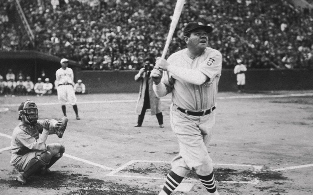 Video: Babe Ruth explains how to swing a bat - The Manual