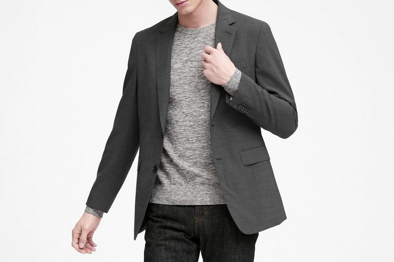 Banana Republic Smart-Weight Performance Suit Jacket