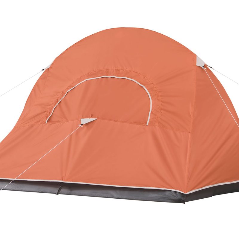 Coleman Hooligan 2-Person Backpacking Tent covered with a rainfly against a plain white background.