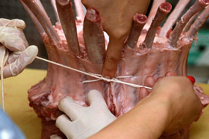 how to butcher pork crown roast 11 32