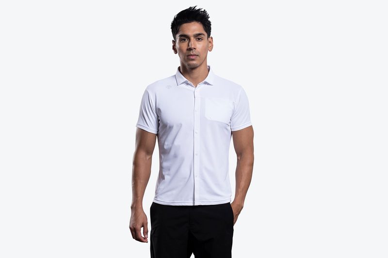Descente UV Protection Button-Down Collar Shirt