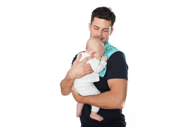 Father Figure Bandana Burp Rag Set
