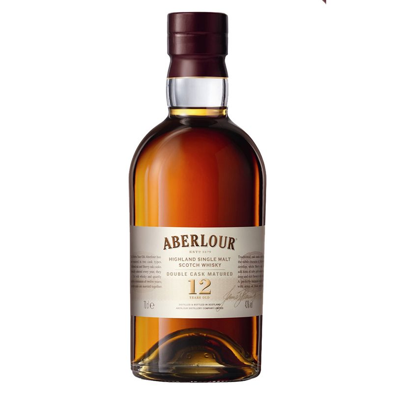 Aberlour 12-year Scotch.