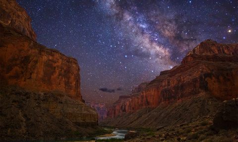 grand canyon night sky