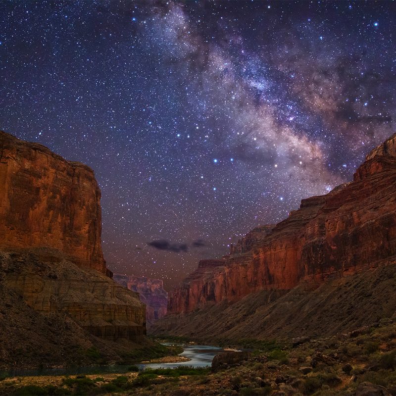 grand canyon night sky