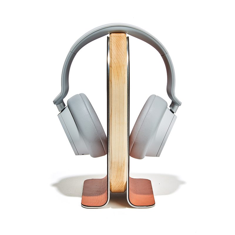 grovemade headphone stand maple