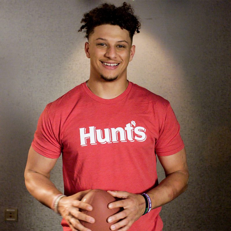 hunts ketchup mahomes