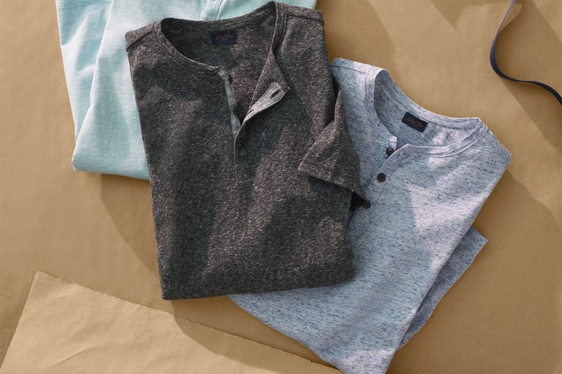 Linen Jersey Henley
