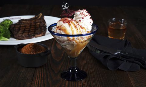 Longhorn Steakhouse Steak and Bourbon Ice Cream