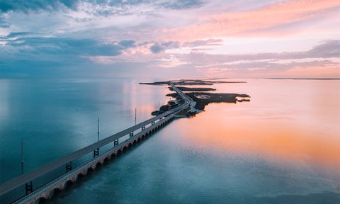 Seven Mile Bridge in Florida Keys
