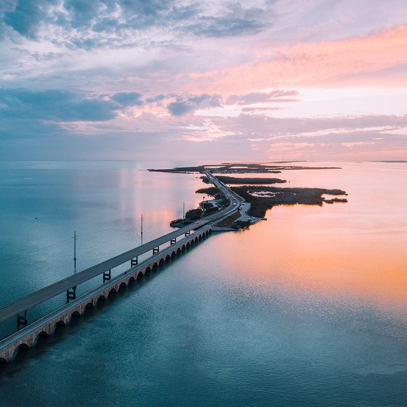 Seven Mile Bridge in Florida Keys