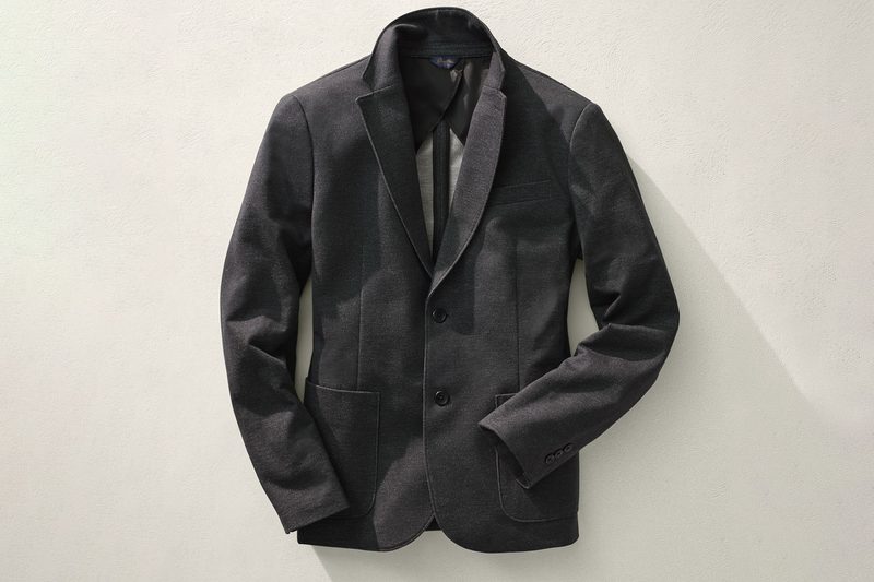 Slub French Terry Blazer