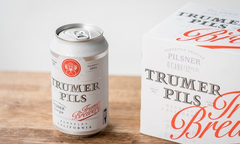 trumer pils california craft beer can