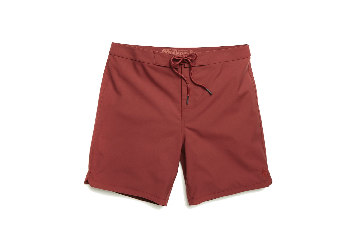 outerknown woolaroo wool swim trunks red