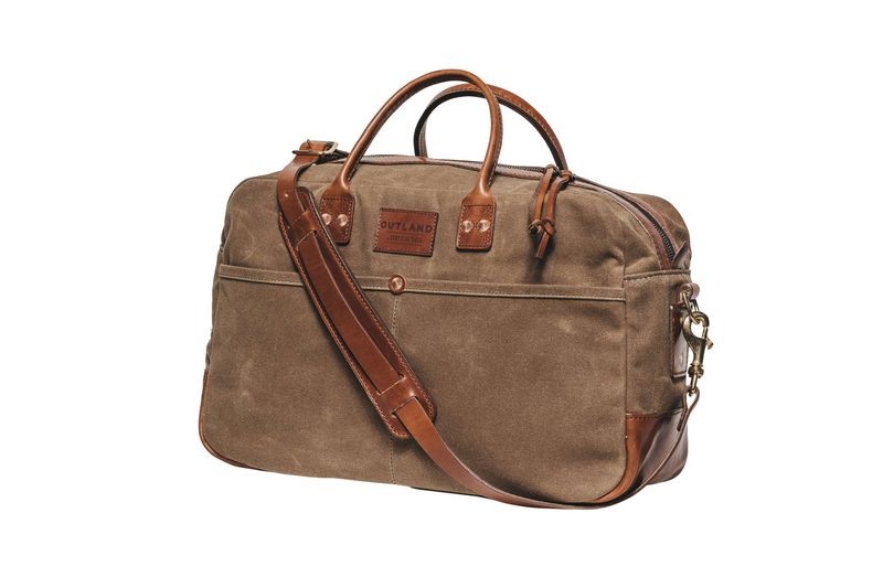 Bexar Goods Co. Waxed Canvas Weekender Bag