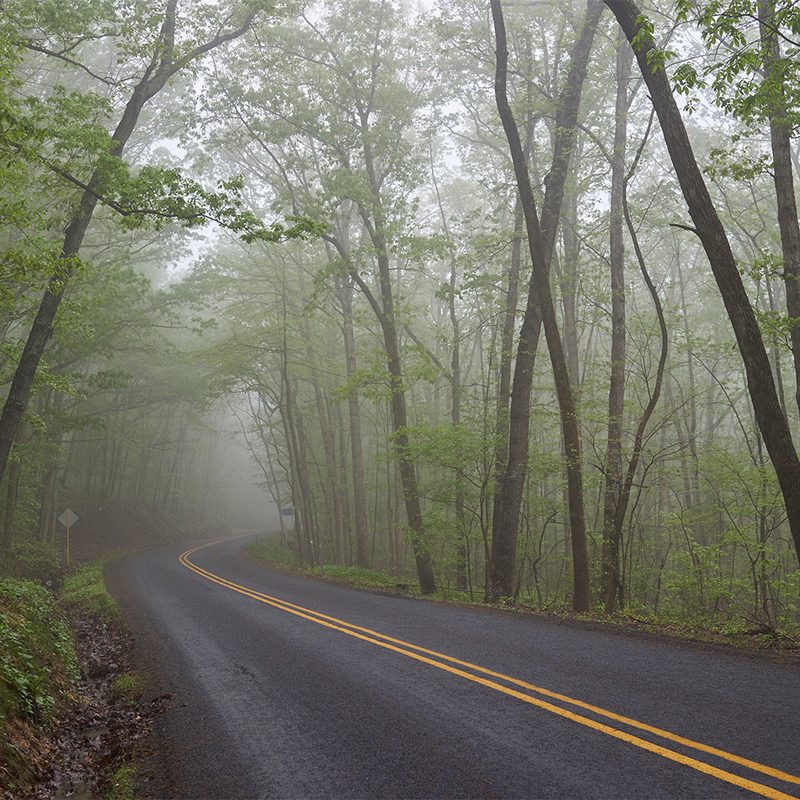 blue ridge mountains of Virginia.