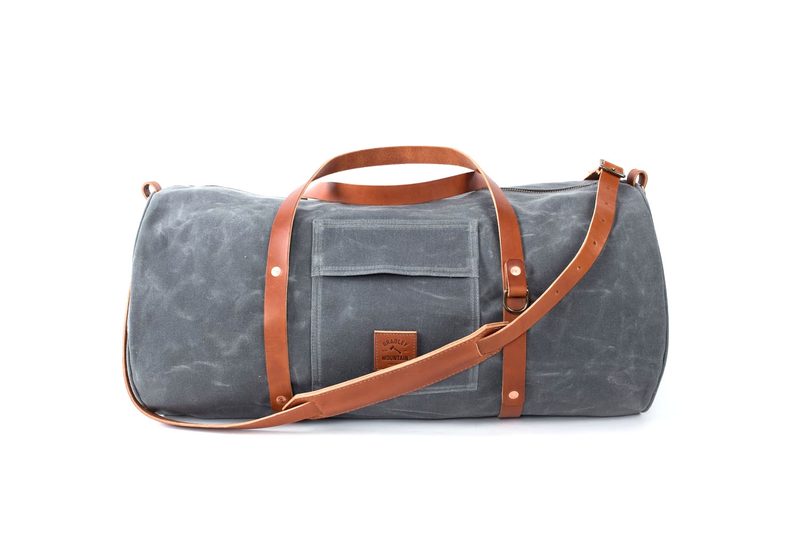 Bradley Mountain Waxed Canvas Weekender Bag