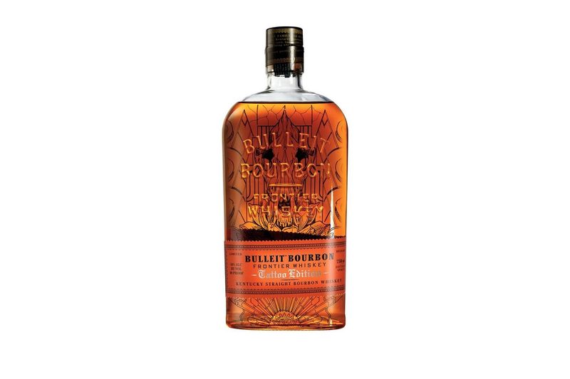 Bulleit Bourbon Frontier Whiskey Tattoo Edition Bottle