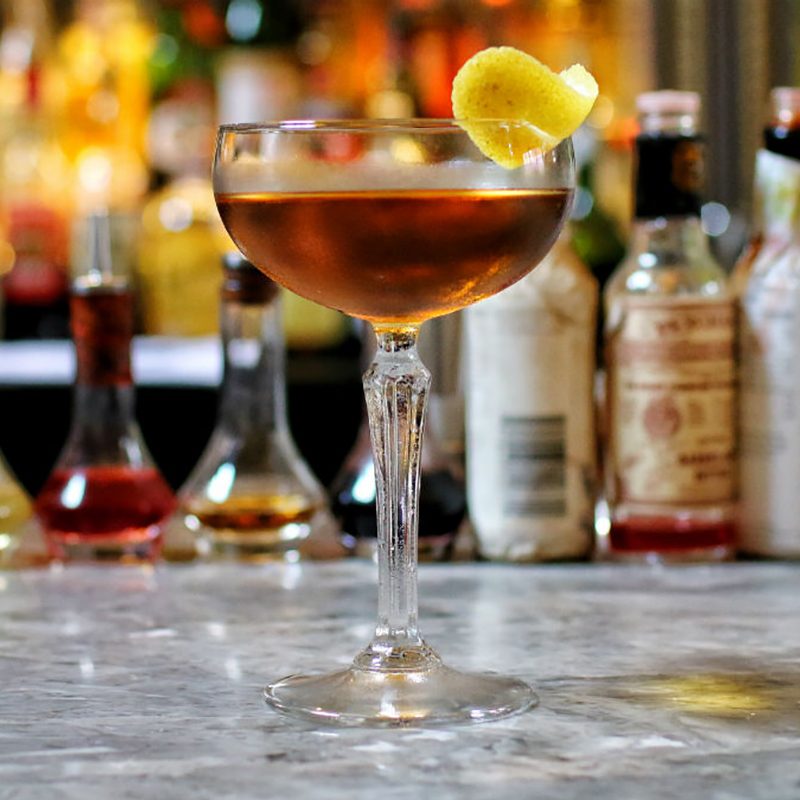 Cachaca me if you can banana cocktail