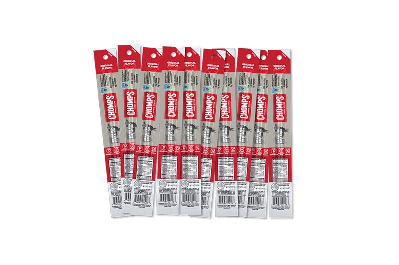 Chomps Meat Sticks Original Beef 10-Pack