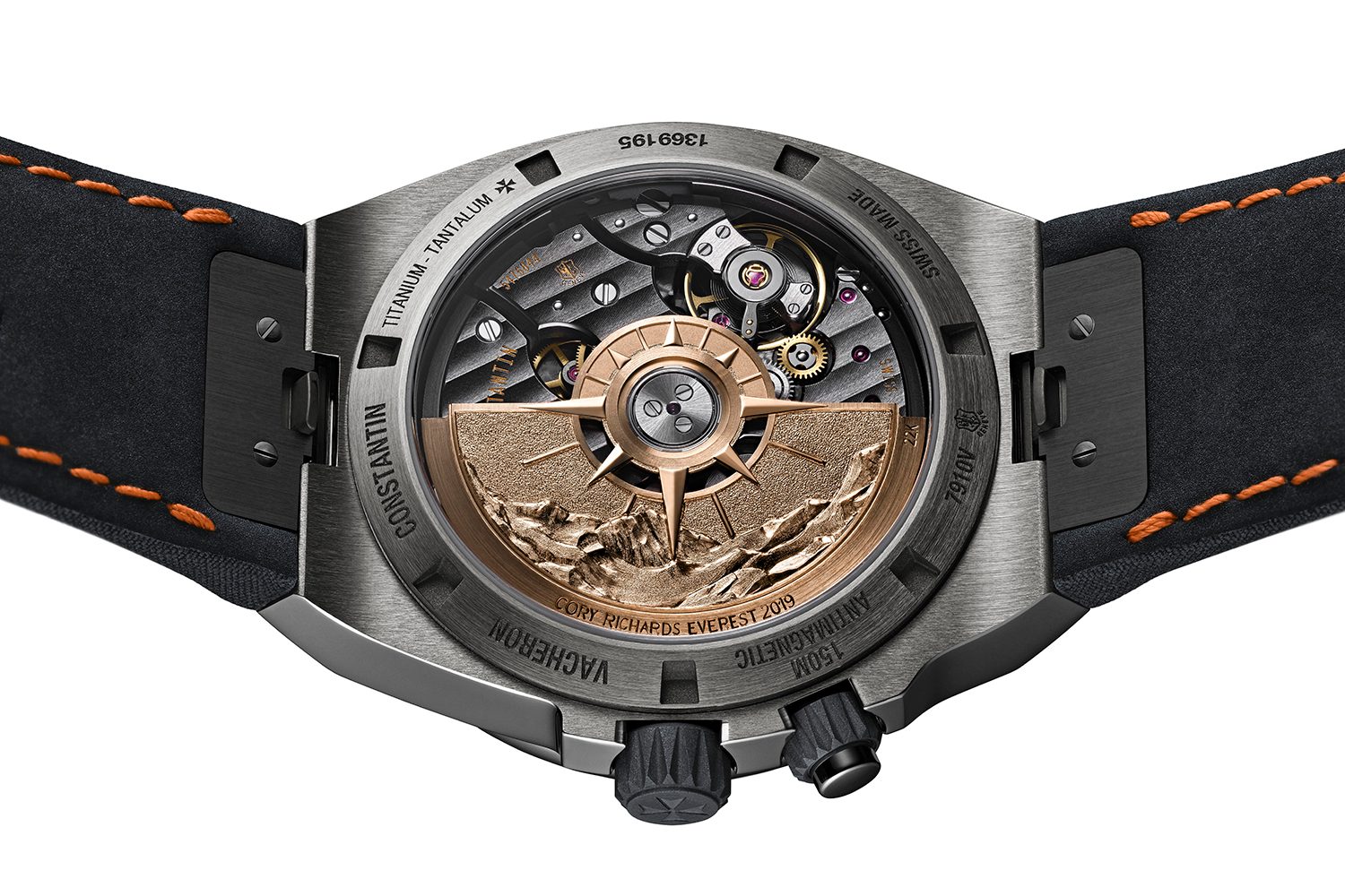 Cory Richards Vacheron Constantin Overseas Dual Time watch