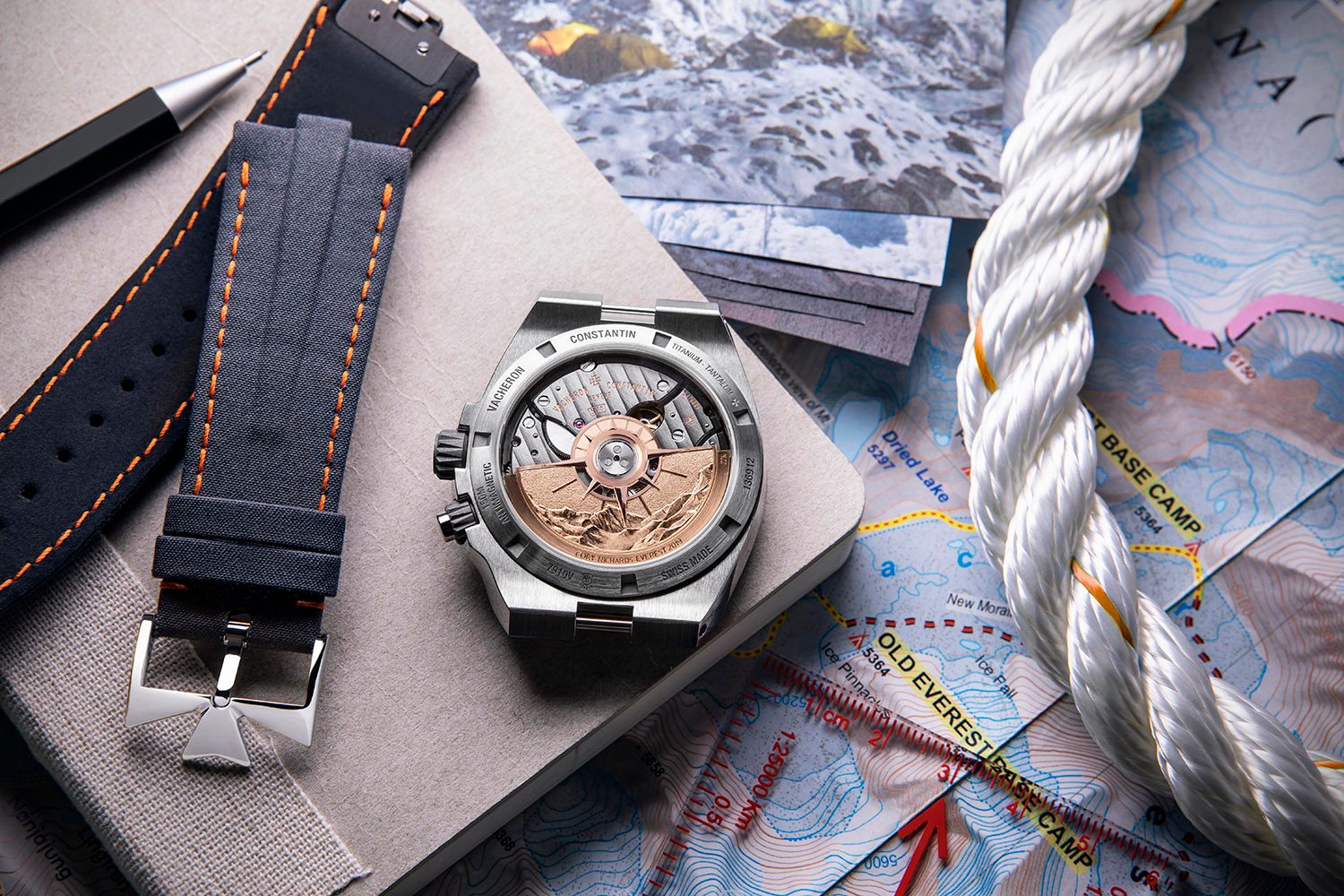 Cory Richards Vacheron Constantin Overseas Dual Time watch