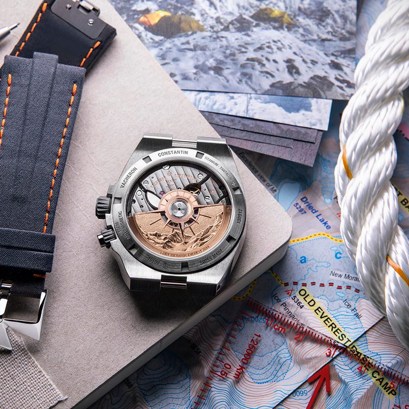 Cory Richards Vacheron Constantin Overseas Dual Time watch
