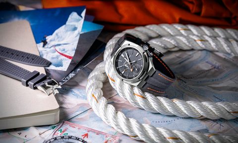 Cory Richards Vacheron Constantin Overseas Dual Time watch
