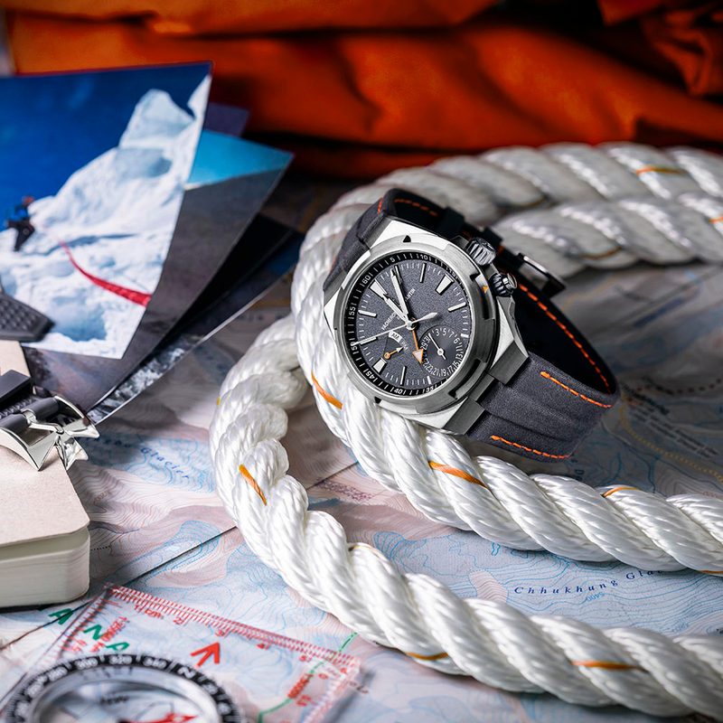 Cory Richards Vacheron Constantin Overseas Dual Time watch