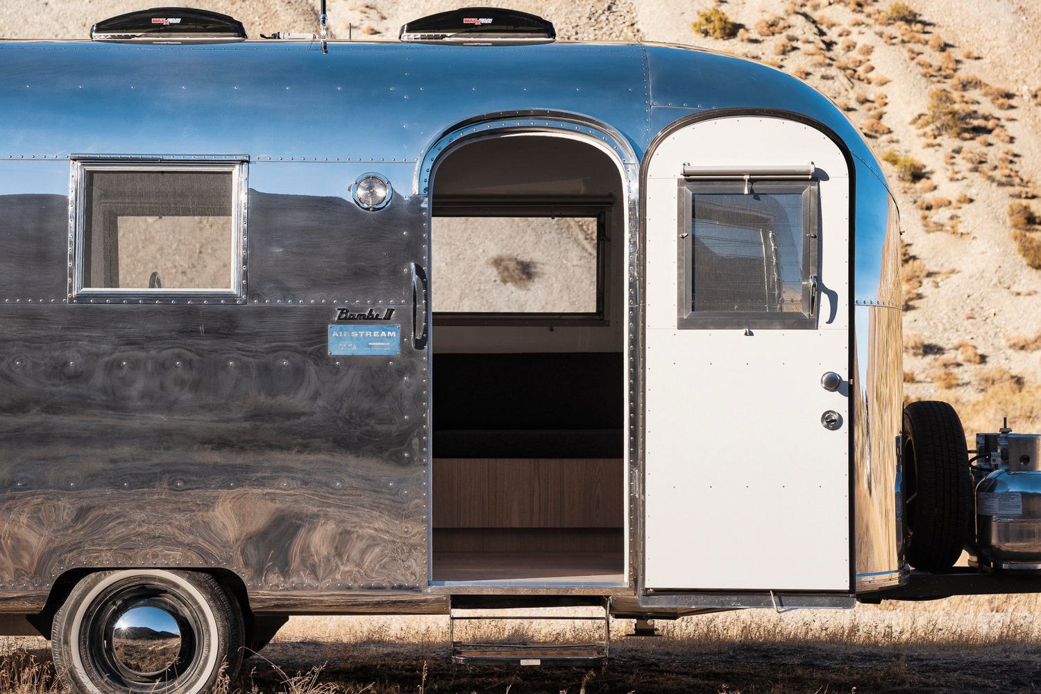 Airstream Bambi II Mobile Office