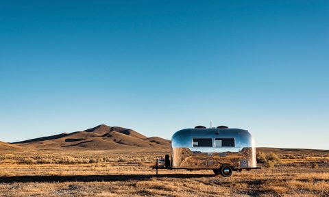Airstream Bambi II Mobile Office