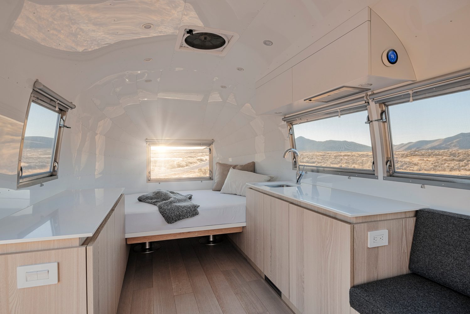 Airstream Bambi II Mobile Office
