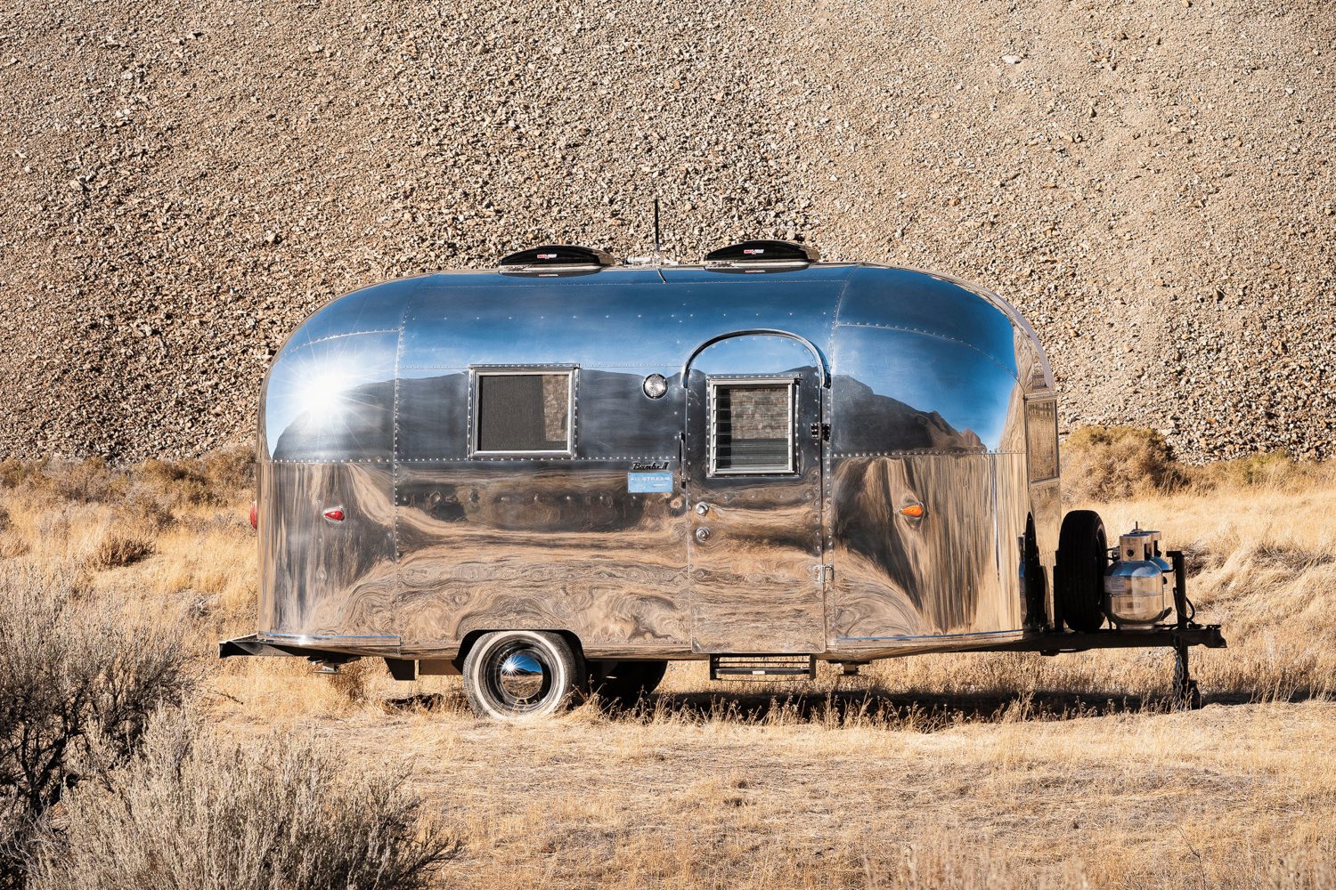 Airstream Bambi II Mobile Office