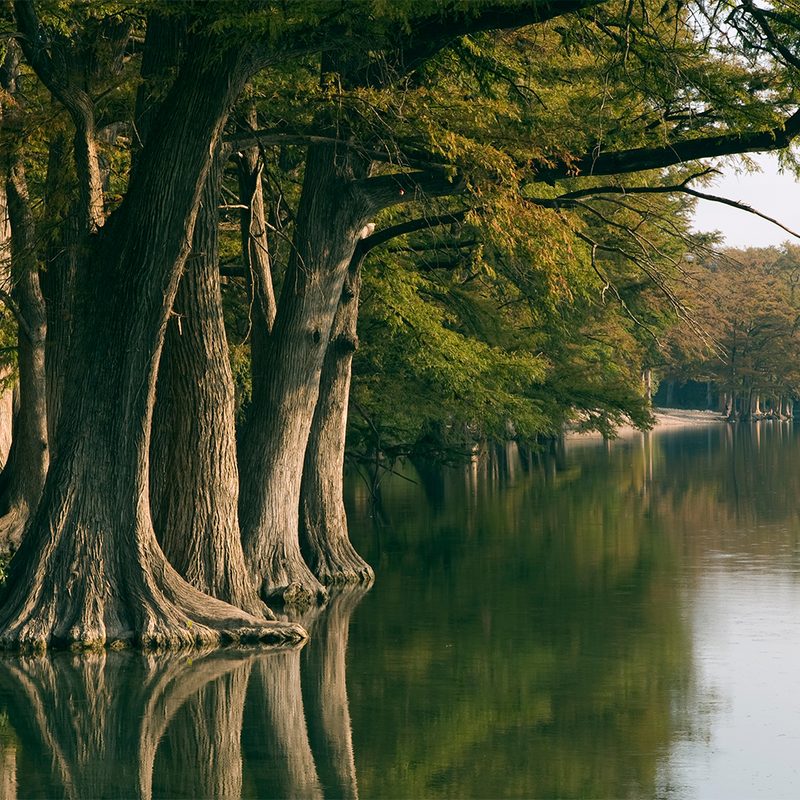 Frio River at Garner State Park.