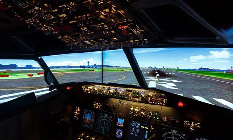 Haneda Excel Hotel Tokyu Superior Cockpit Room Flight Simulator