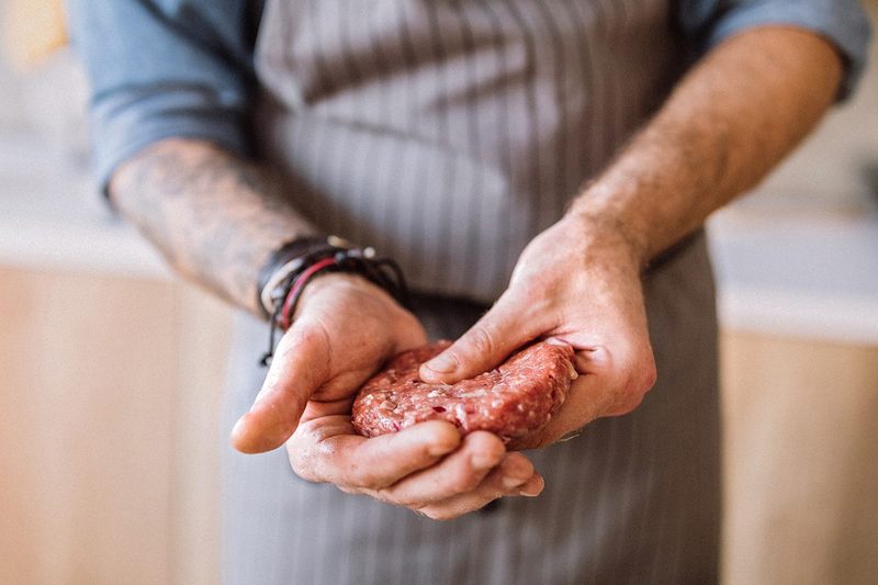 how to grill a burger patty