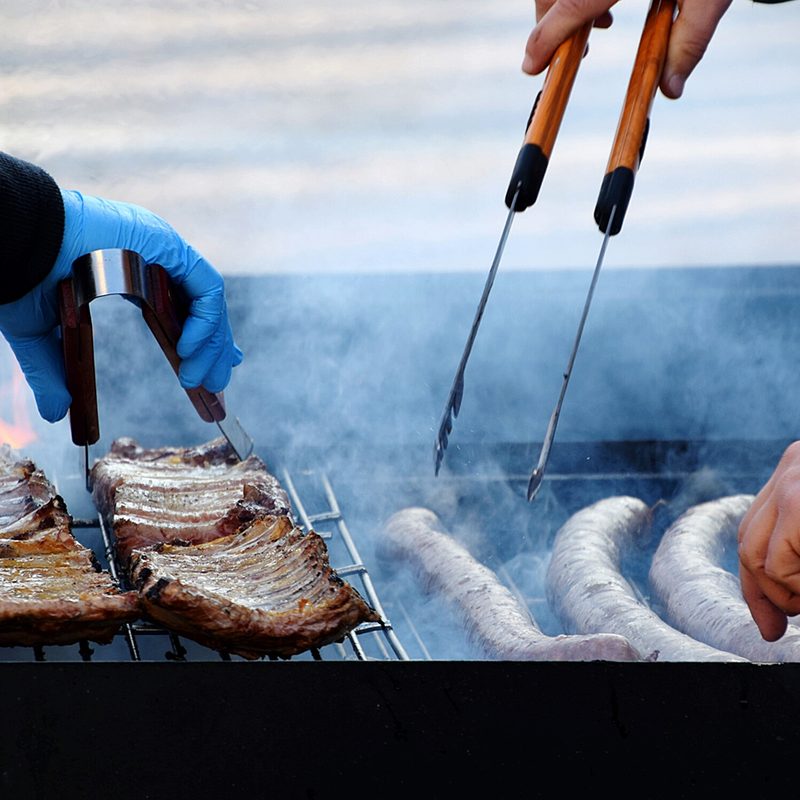 Smoking meats