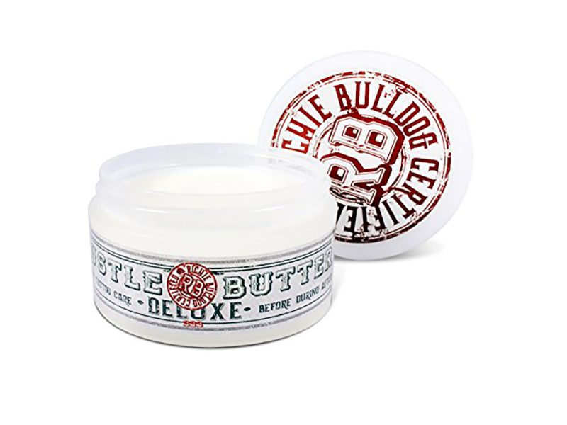 Hustle Butter pic product on a white background.