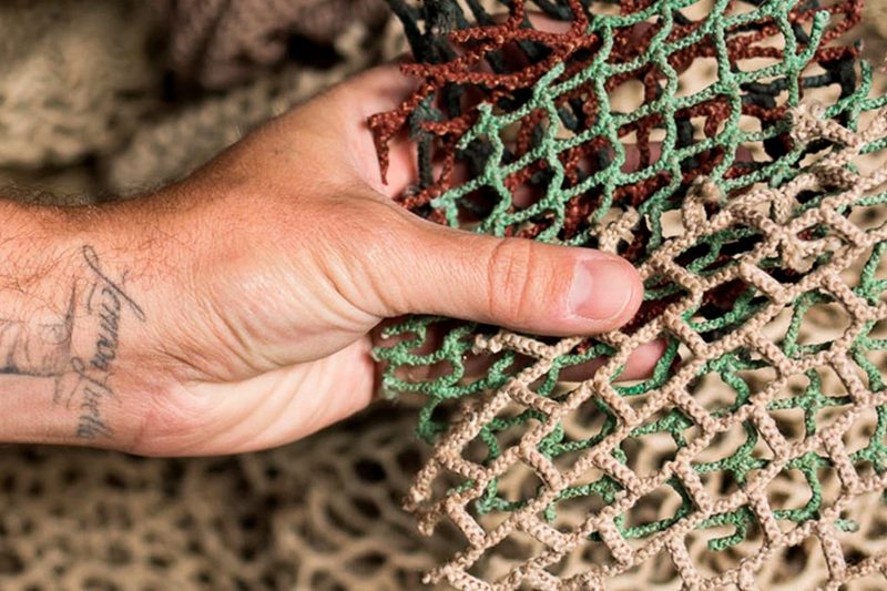 fishing net material used in econyl