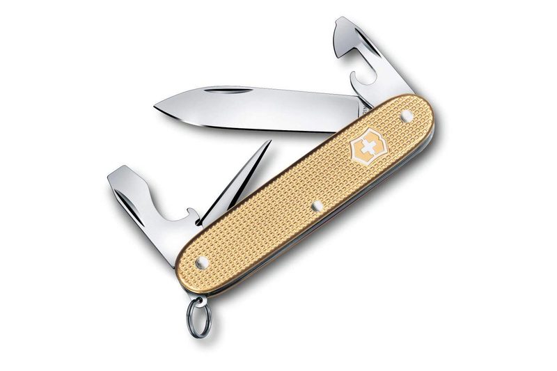 Victorinox Pioneer Champagne Gold Alox 2019 Limited Edition Swiss Army Knife
