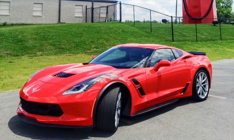 Driving the 2019 Corvette on Route 66
