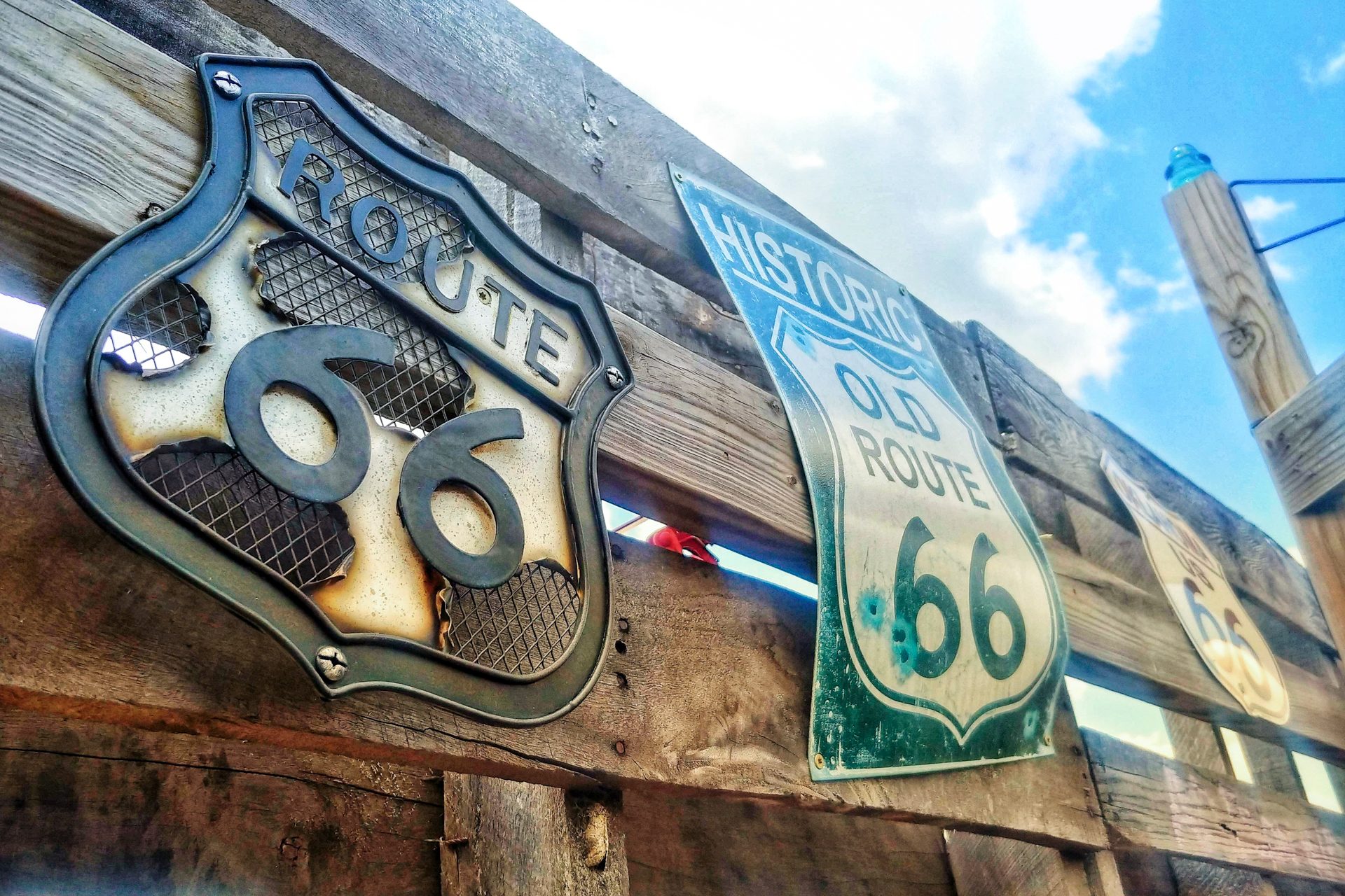 Driving the 2019 Corvette on Route 66