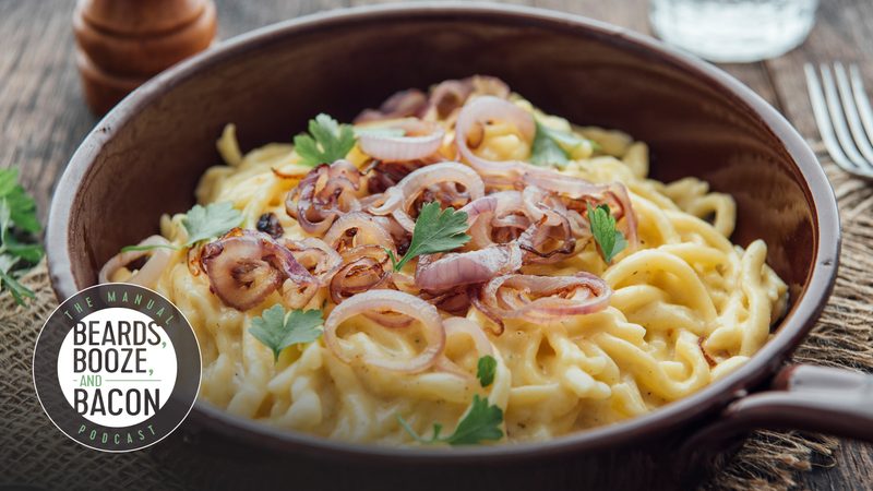 beards booze and bacon german spaetzle