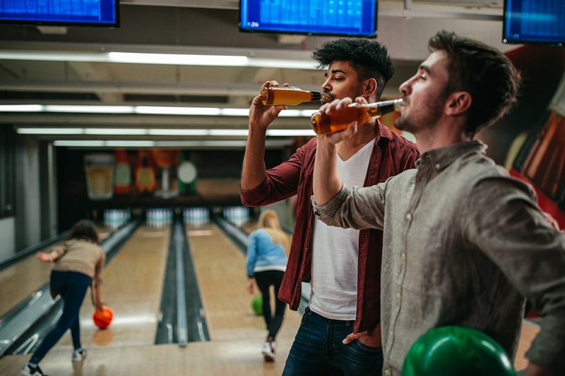 bowing beer