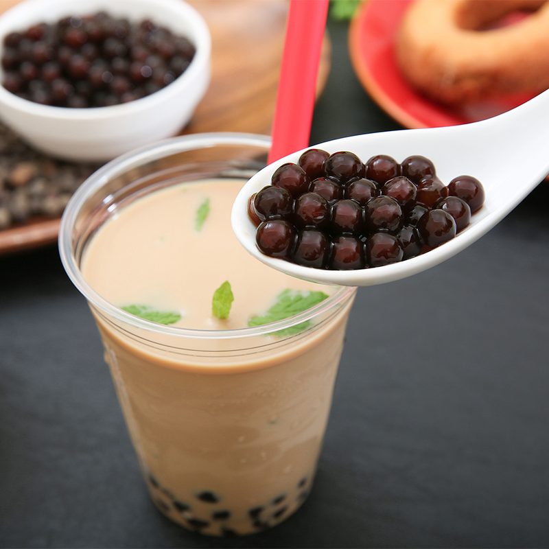 Tapioca tea and tapioca pearl