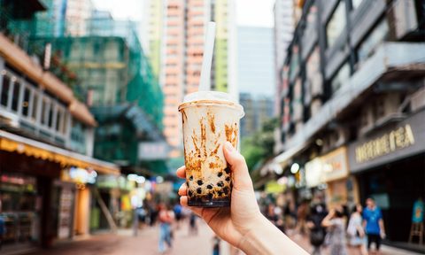 Milk bubble tea