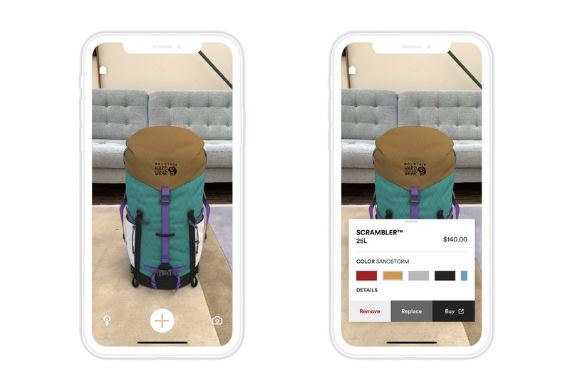 mountain hardwear ar app phone
